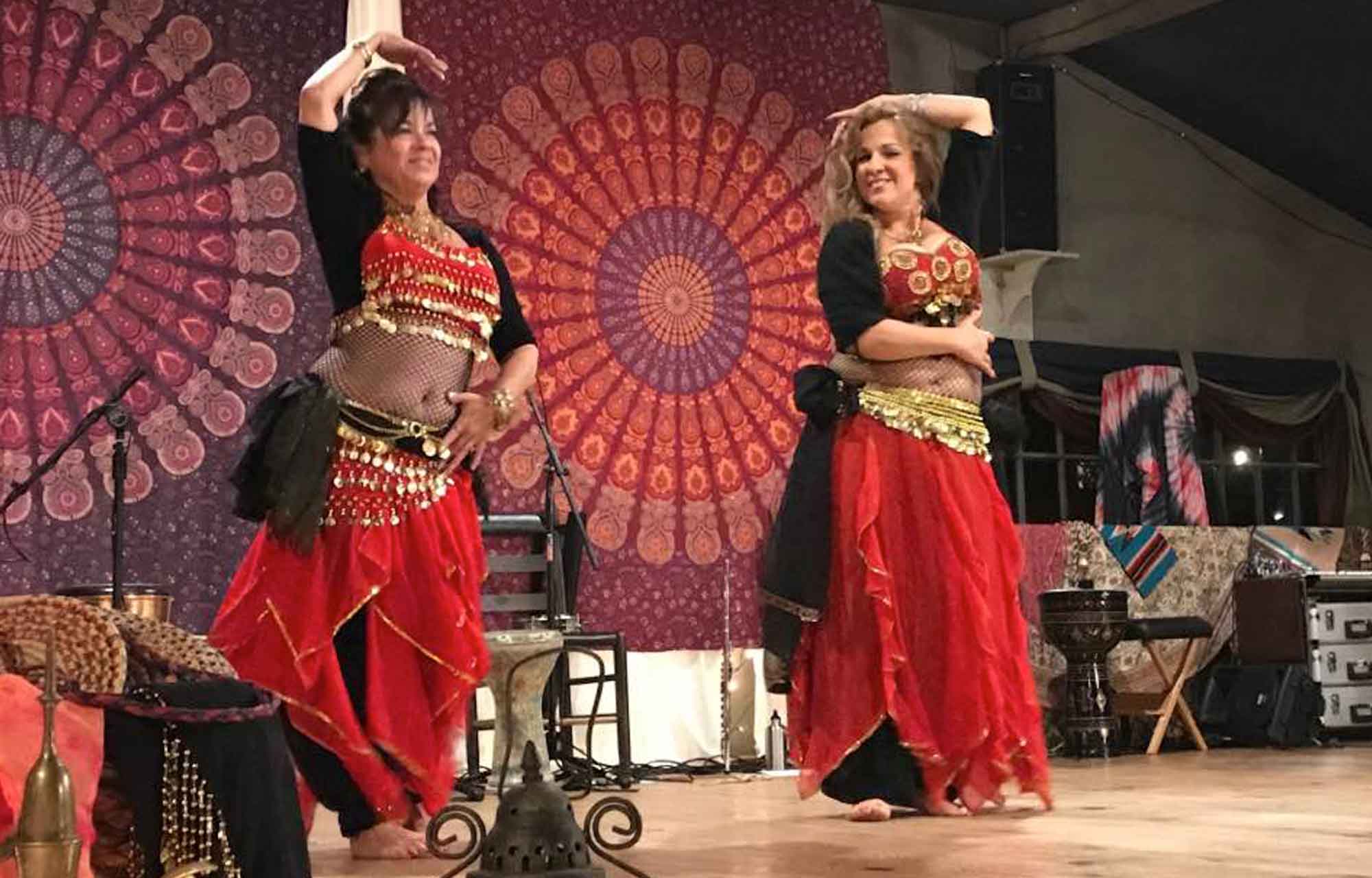 Ameribec Fusion belly dance teachers Charmiss and Merna
